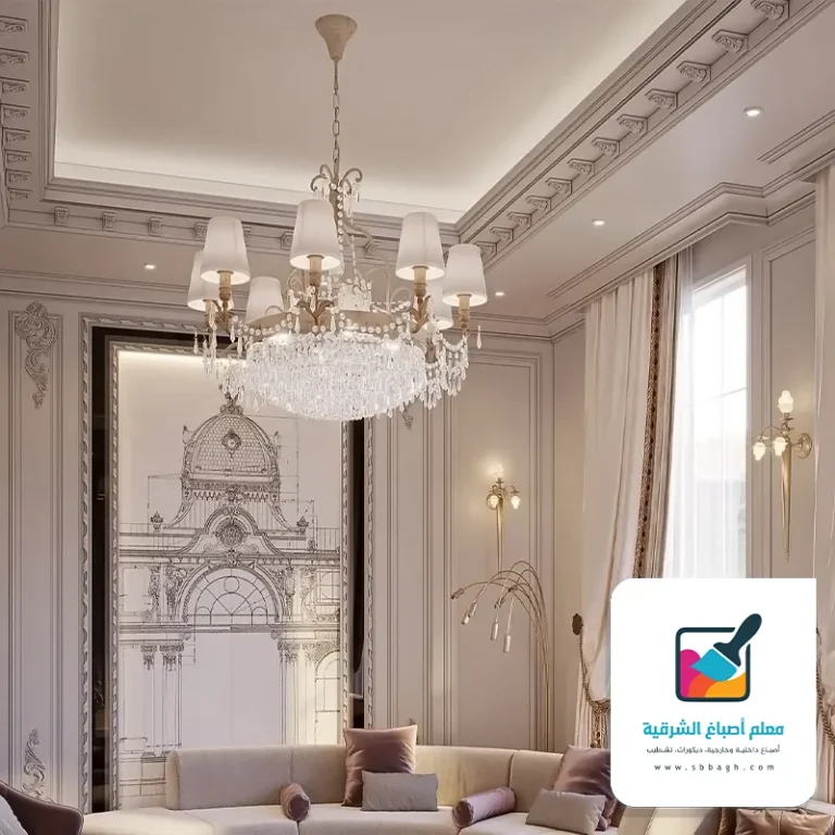 دمج الإضاءة مع ديكورات الجبس