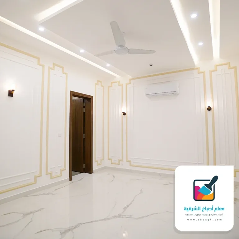 دمج الإضاءة مع ديكورات الجبس