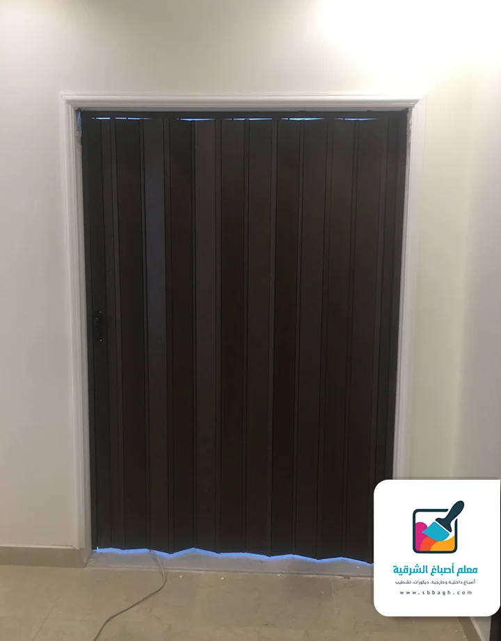 ابواب اكورديون عازلة للصوت